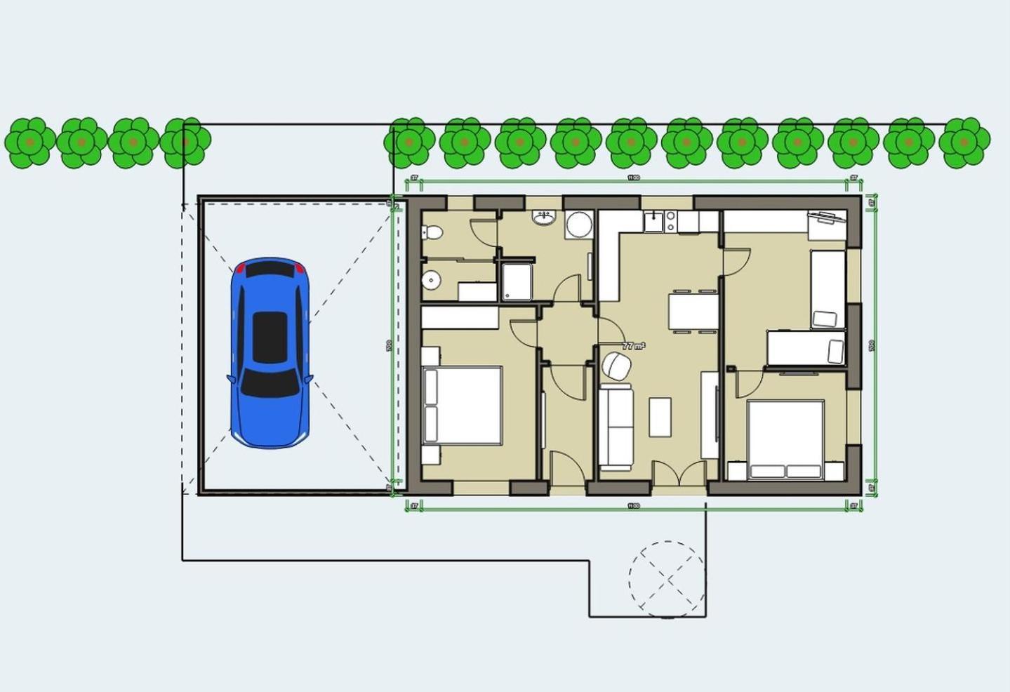 Apartman Pod Lipou - Samostatny Objekt Jaroměř Eksteriør bilde